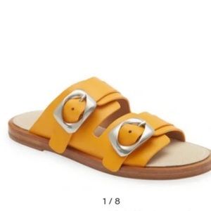 Rag & Bone Trinity Slide Sandal in Saffron
